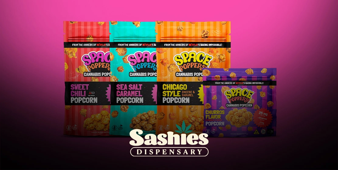 Space Poppers Landed at Sashies